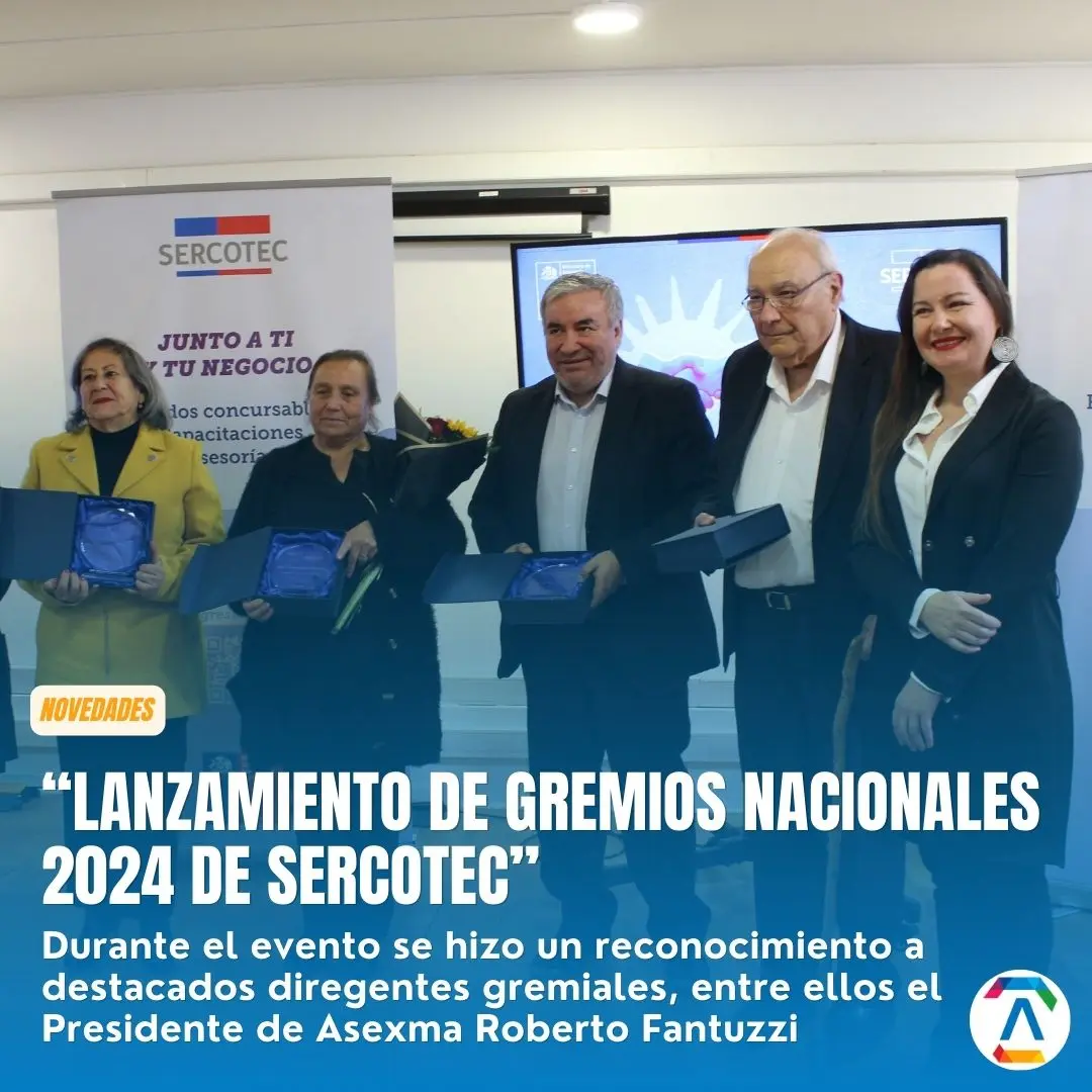 Sercotec Lanza El Programa Gremios Nacionales 2024